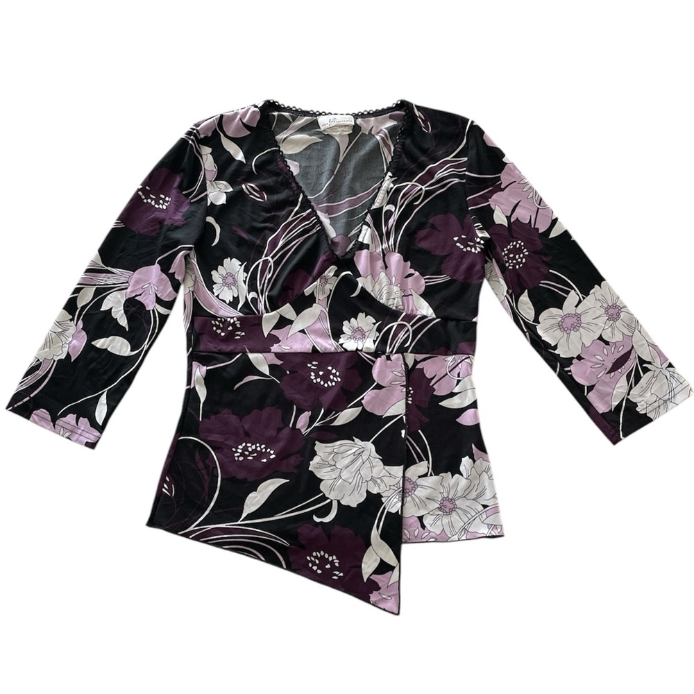 Vintage Y2K Floral Blouse